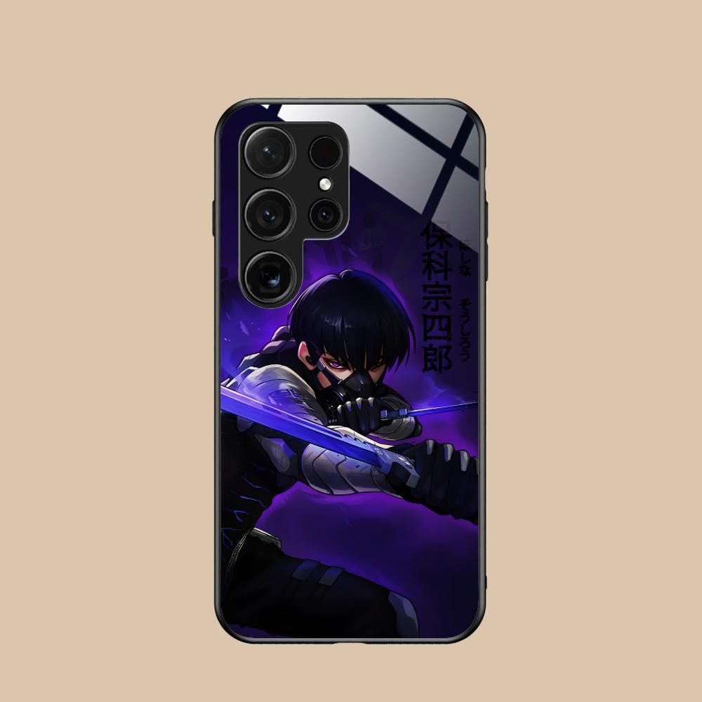 

Kaiju No.8 Hoshina Soshiro Phone Case for Samsung Galaxy S26 S25 S24 S23 S22 S21 S20 Note20 Plus FE Ultra Glass Colorful Cover Galaxy Note20 Ultra