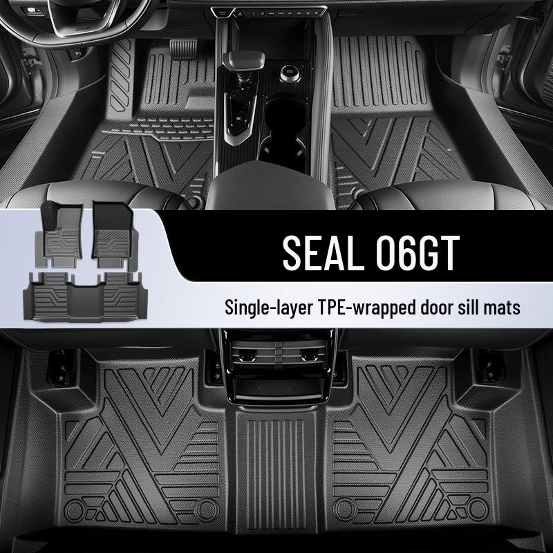 2025 BYD Seal 06 GT TPE Floor Mats - Full Surround Car Interior Accessories