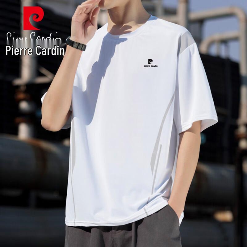 Pierre Cardin Men s Ice-Feel Breathable Short Sleeve T-Shirt L