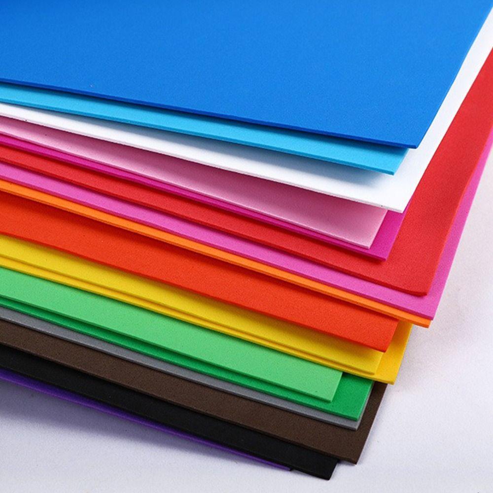 1mm Thick Sponge Paper EVA DIY Cut Paper New PE Paper  Kids Baby