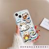 Rock music cat iPhone16promax mobile phone case Apple 14 transparent 13/15 fine hole anti-drop 11