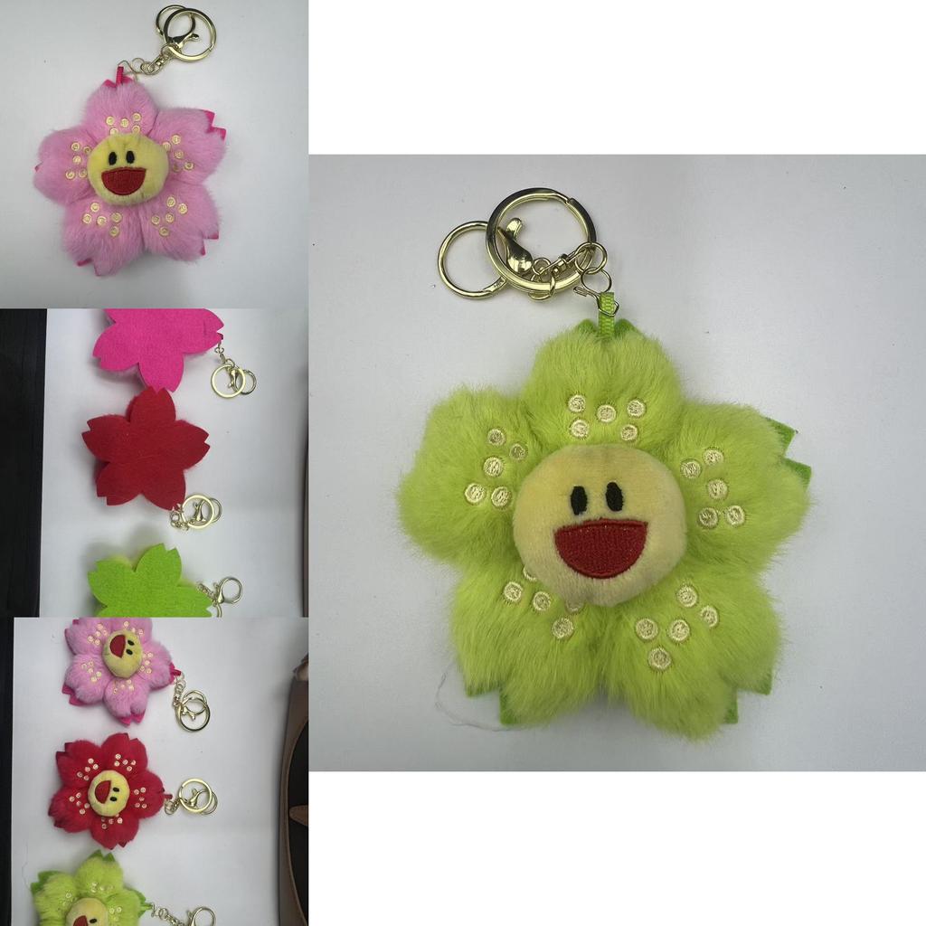 Sonnenblumen-Stofftier mit 3D-Baumwollfüllung für Freundin, Geschenk und Dekoration