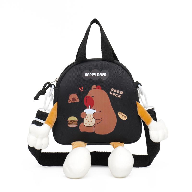 School Kid Kuromi Bag Cartoon Design Lightweight Nylon Material Outings Daily