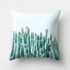 Tropical Plant Green Leaves Cactus Pillowcase Living Room Sofa Cushion Cover Office Bedroom Home Decorative Pillow Covers