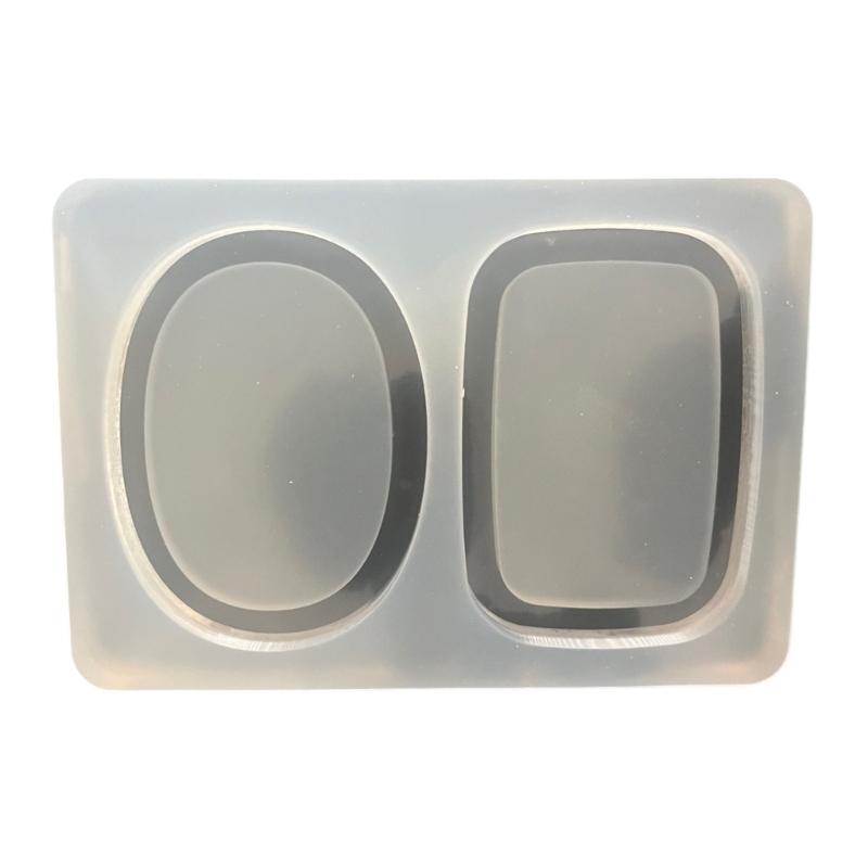 Practical Silicone Mold Liquid Sand Accessories Making Mould Unique Epoxy Resin Jewelry Molds for Crafting Enthusiasts