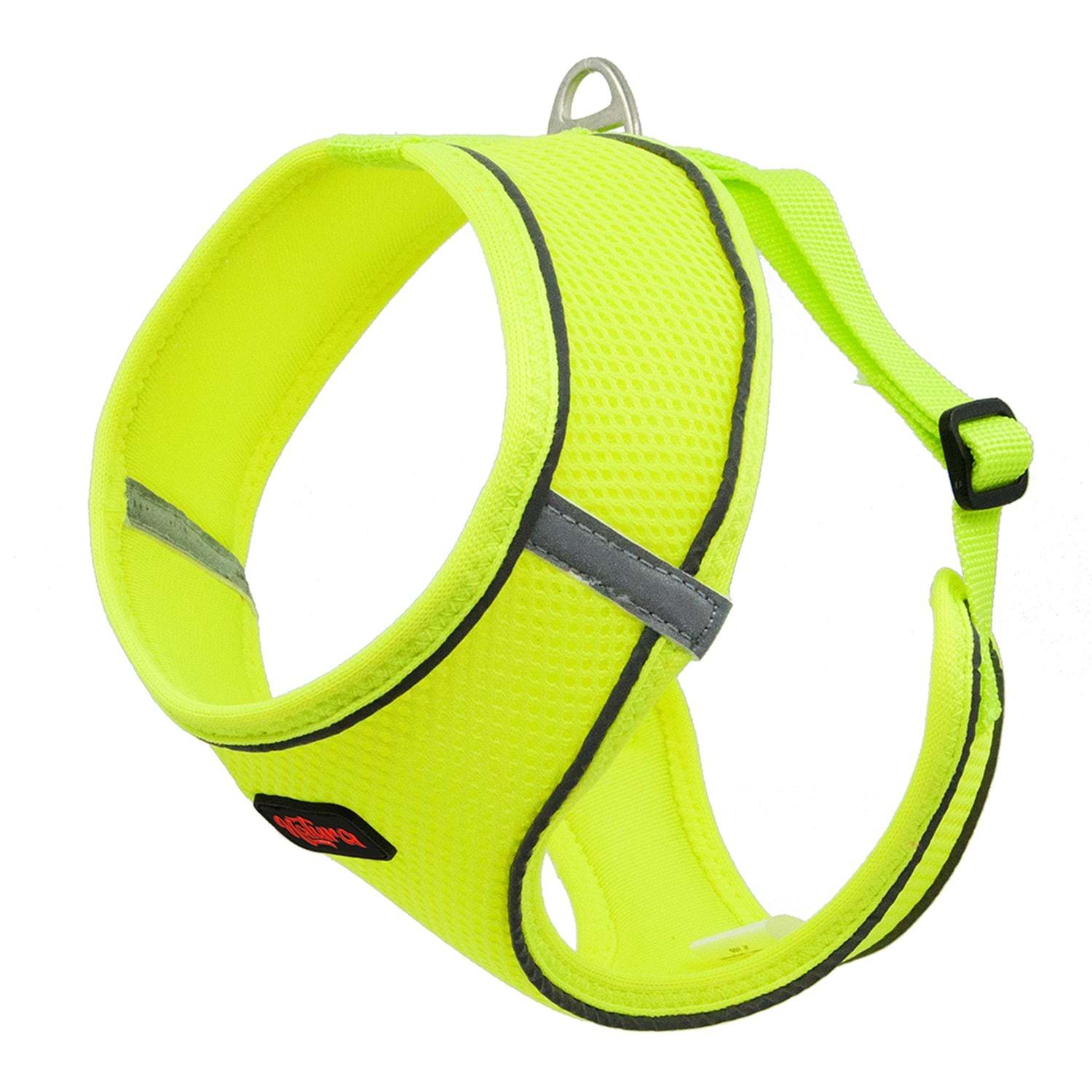 

Wahw Pet Air Mesh Adjustable Waist Collar M Neon Yellow