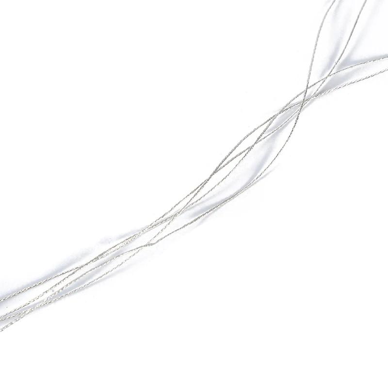 Silver/ Golden Color Chinese Knot Cord String For DIY Handmade Handicraft Tool Hand Stitching Thread Craft Supplies