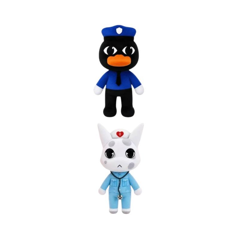 Hot Game Animal Hospital Plush Doll Horror Dr. Harlow Ratthew Nurse Stalker Anomaly Cat Dog Plushies Fans Halloween Gifts