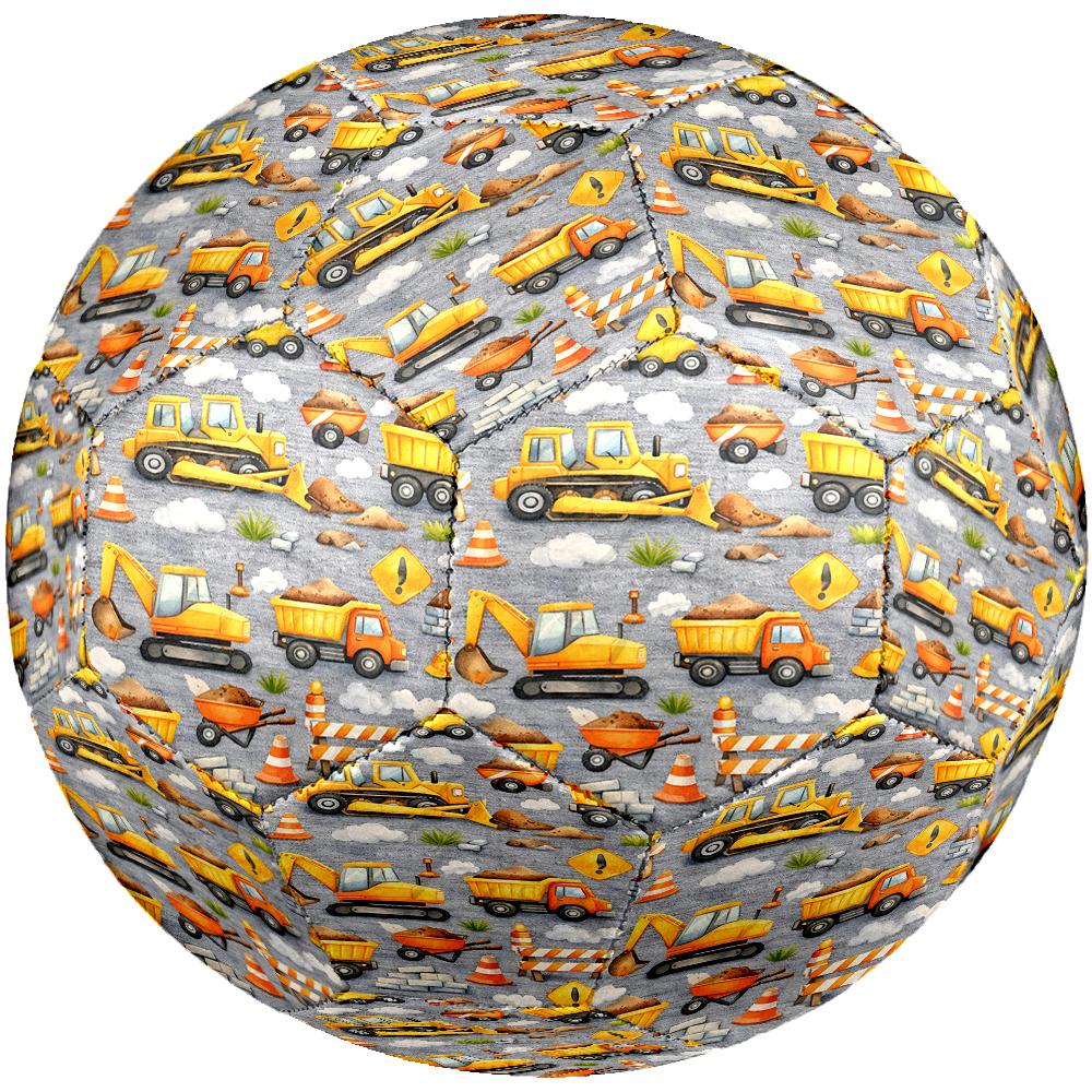 Excavator Theme Size 5 Soccer Ball, Suitable for Both Indoor and Outdoor Matches, a Gift Suitable for Everyone.