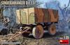 Miniart Scale Sonderlan Hangar Ost German Cargo Trailer Plastic Model Kit MA35487 1/35 1.5-Ton (Truck)