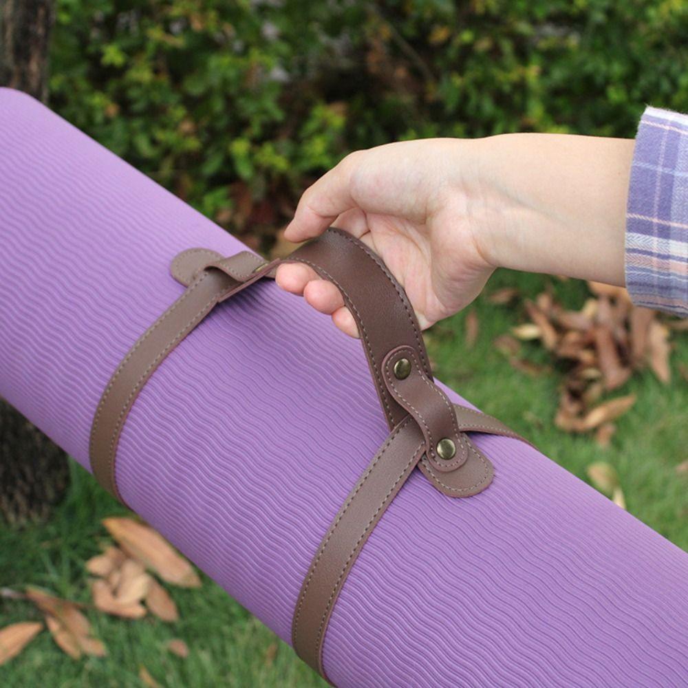 Adjustable Blanket Carrying Strap Belt With Handle Blanket Holder Durable Yoga Mat Strap
