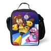 Kids Insulated Lunch Bag With Ice Pack Elementary School Students Cartoon Print Single Shoulder Picnic Tote