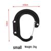 Shuangxinda D-Ring Aluminum Carabiner Clip