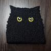1Pcs Black Cat Embroidered Patches Applique Clothing Patch Decoration