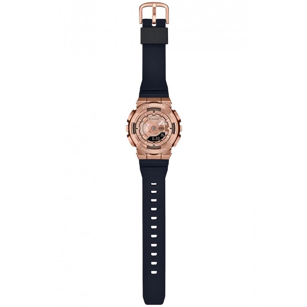 [Casio] G-Shock Watch Mid-size Model Metal Covered GM-S110PG-1AJF Women's Black