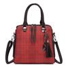 Fashion Women's Bags, New Mother and Child Bags, Four-piece Women's Handbags, Striped Retro Oblique Span Shoulder Bags