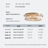 Modern Luxury Crystal LED Ceiling Lamp for Living Room, Bedroom, Study, or Restaurant