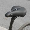 GORIX Bicycle Saddle [Thick & Shock-Absorbing] Cushioned/High-Rebound/Perforated Seat for Comfort, Road Bikes, Cross Bikes, Mountain Bikes, and Mini V