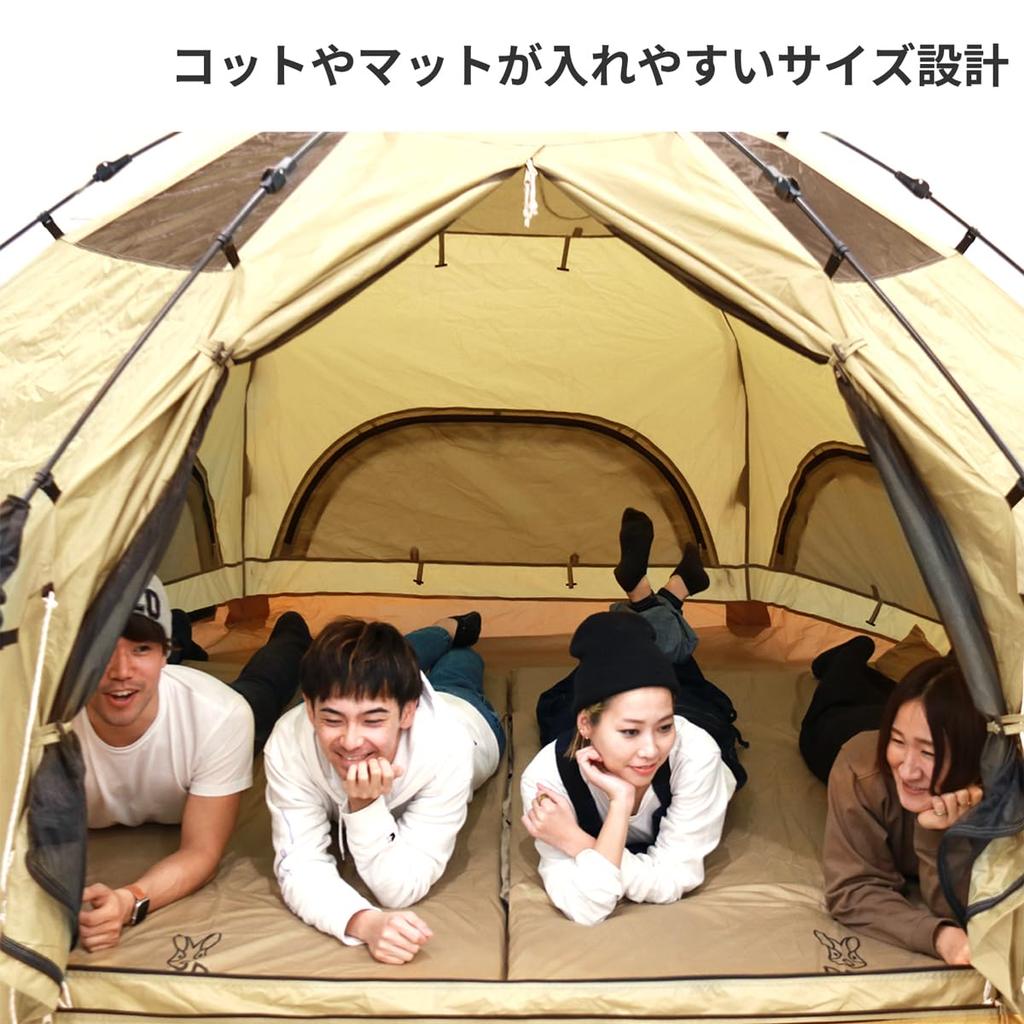DOD Mini Mushroom Tent Comfortable and Cute Solo Tent T2-930-BG