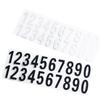 Supplies Decoration Reflective Address Numbers Mailbox Sticker Number Sticker Mailbox Decal
