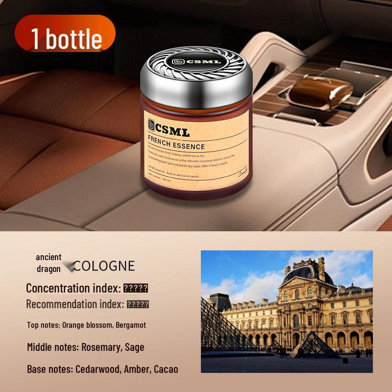 2023 Men's Car Interior Solid Balm Freshener: High-End, Long-Lasting Fragrance