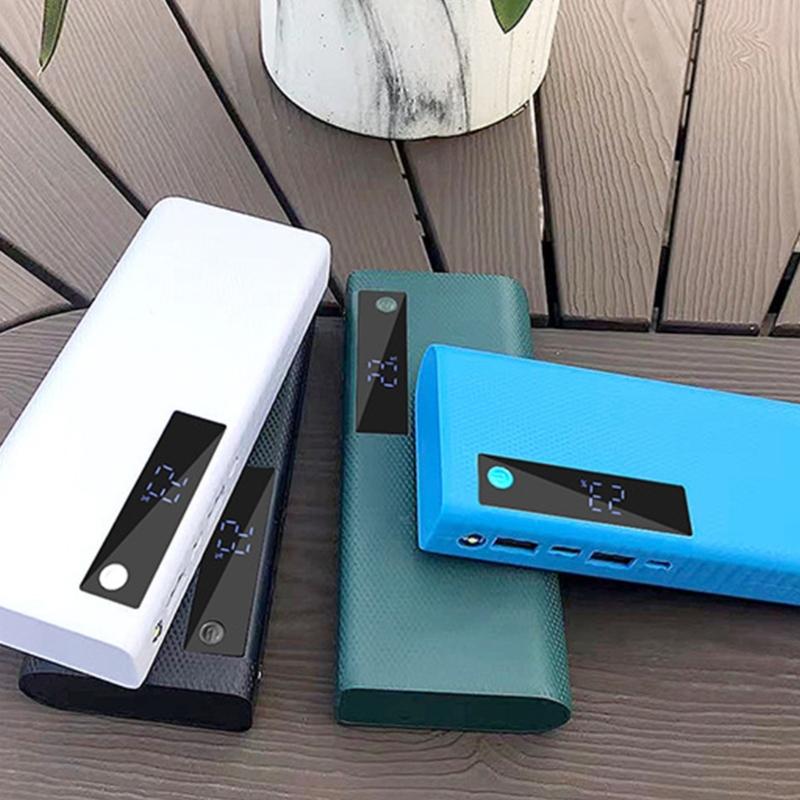 Portable 20650 Battery Holder Case For 5pcs 20650 Powerbank 5Slots Not Required Welding Lightweight Plastic Design