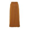 Navy Blue Belt Detailed Woven Skirt Tctaw24ee00014