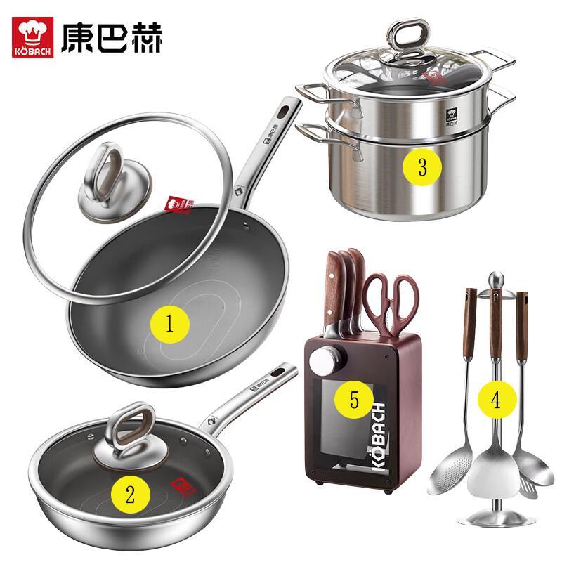 KBH 4th Gen True Titanium Non-Stick Cookware Collection