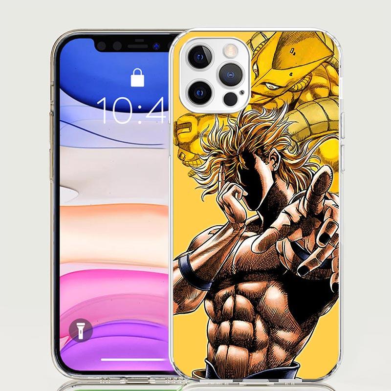 JoJo Adventure Dio Diego Brando Phone Case for Apple iPhone 17 Air 16 15 Plus 14 + 13 Mini 12 11 Pro Max 7 8 SE 16Max Soft Shell