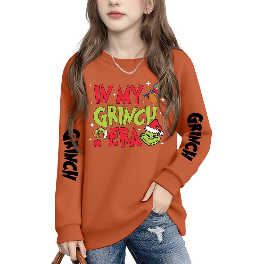 Boys Girls Child Fashion Daily Versatile Casual Crewneck Sweatshirts Daily Long Sleeve Patchwork Top Sweatshirts