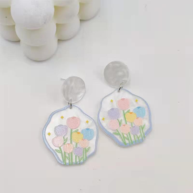 Dreamy Summer Romance Earrings: South Korea's New Trend for Women