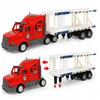 [PACZB][5] Large RC Truck + 4 Construction Vehicles (U953 + 5x B17) U953Z