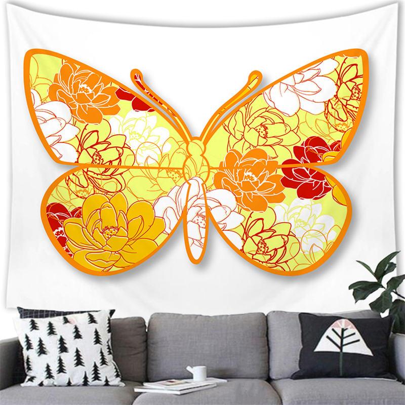 Beautiful Butterfly Tapestry Butterfly Taxi Wall Hanging Home Decor Backdrop Butterfly Tapestry Wall Hanging