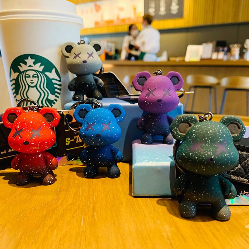 Resin Artistic Chameleon Bear Keychain Colorchanging Fun For Kids And Adults Alike