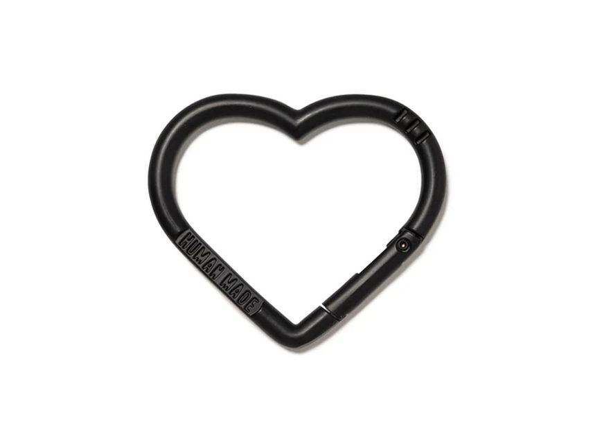 HUMAN MADE Heart Carabiner Black One-Size