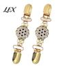 Clothing Fasteners 2Pcs Vintage Sweater Clips for Women Girls, Retro Faux Pearl And Rhinestones Cardigan Clips, Elegant Dress Decor Accessories Collar