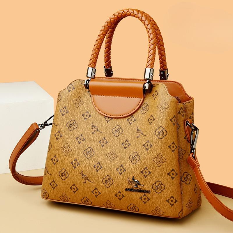 Women's High-end Handbag, Ladies' Large-capacity Handbag for Middle-aged Mothers, Crossbody Bag