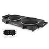 Cuisinière Électrique - ORBEGOZO - PE2855 - 2 Plaques 155 Et 185mm - 1000W - 1500W