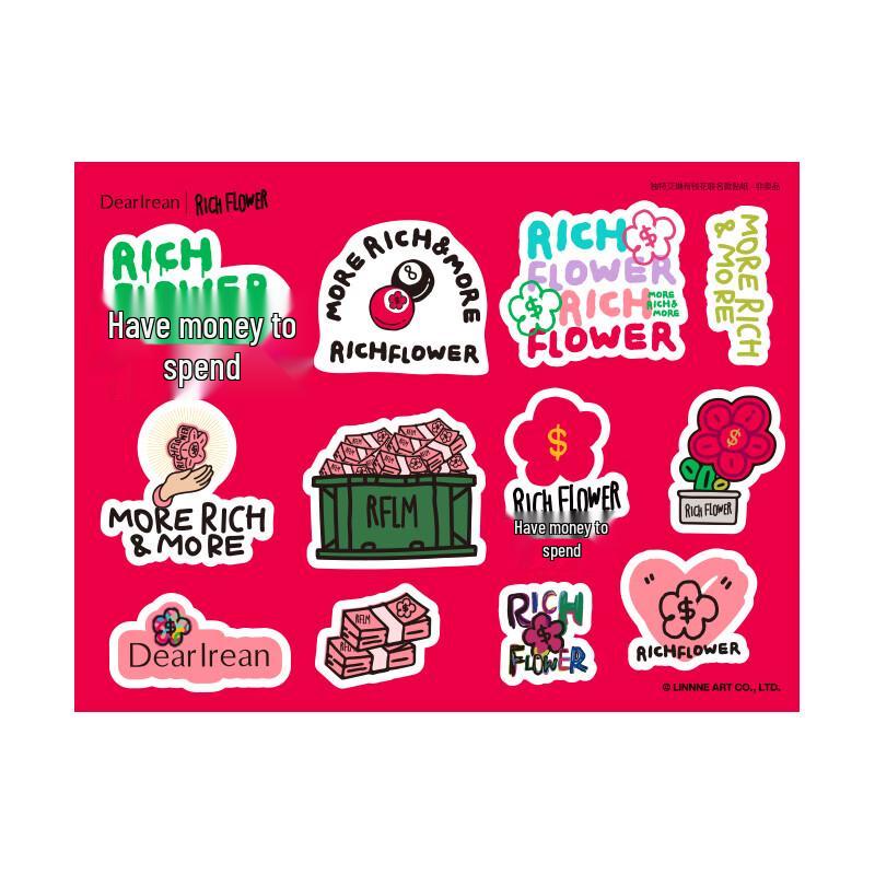 Dear Ilean Themed Stickers