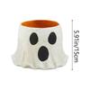 Halloween Treat Buckets Adorable Ghost Mud Pie Paper Mache Storage Bucket Car Home Interior Decor Ornaments For Candy Flower