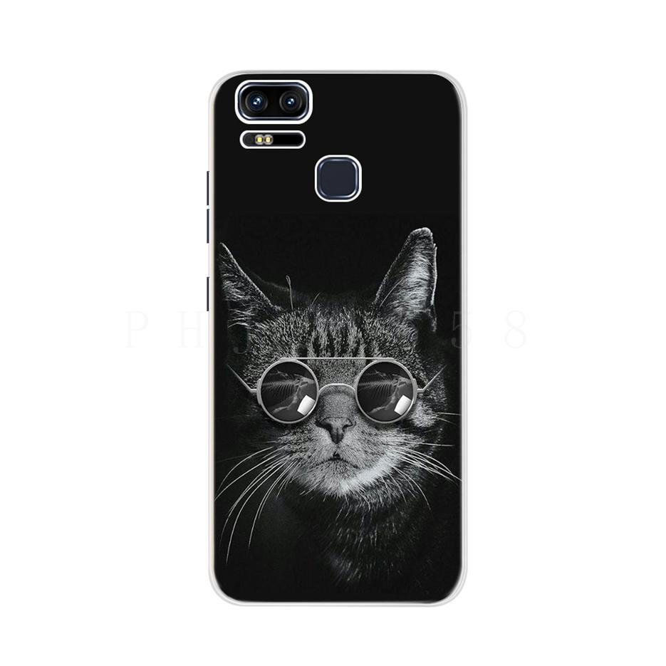 For Asus Zenfone 3 Zoom ZE553KL Case Zenfone Zoom S Z01HD Z01HDA Silicone Soft TPU Phone Back Cover Cases For Asus ZE553KL Funda