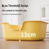 Wang Yejun Extra Large Open Cat Litter Box