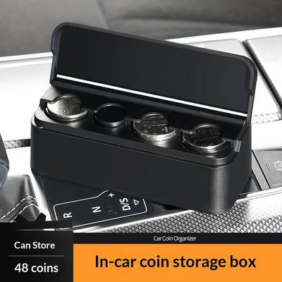 Car Coin Small Storage Home Dual Purpose Change Box Creative Coins Purse Euro Dispenser Holder Case Wallet Holders Money Boxes