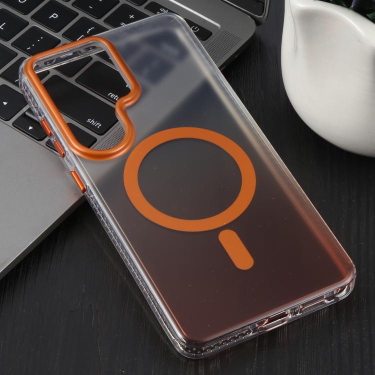 Mutural Ice Series MagSafe Gradient Matte PC Hybrid TPU Phone Case For Samsung Galaxy S26 Ultra 5G