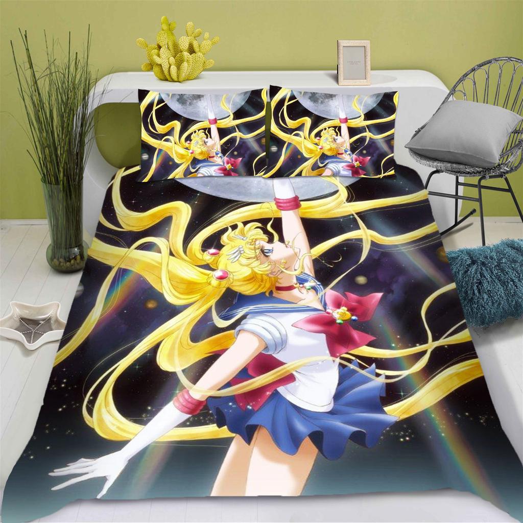 3-Piece Set 1 Quilt Cover  3d Children'S Bedding Set  100% Polyester Duvet Cover Suitable For Children And Adults Home