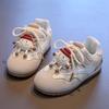 2025 Autumn New Students Boys Soft Sole Comfortable Sports and Leisure Shoes Korean Version of Foreign Style Versatile Girls Board Shoes
