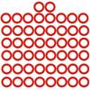 50Pcs/set O-Rings Washer Gasket Garden Hose Silicone Gasket Fit All Standard 3/4 Inch Garden Hose Fittings Leak Prevention
