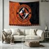 Dundee United FC Wall Tapestry Aesthetic Wall Hanging Printed Fabric Blanket Decorative Tapestries for Bedroom Living Room Home Decor