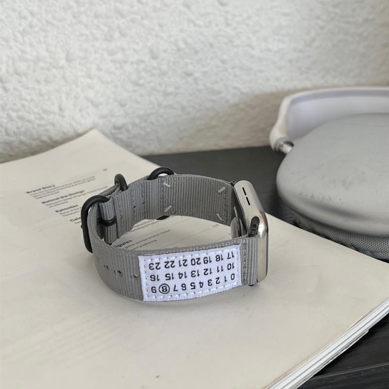 Woven Nylon Band Watchband For Apple Watch 6 7 8 9 41mm 40mm 44mm 45mm strap iwatch Ultra/Ultra2 49mm wrist band nylon watchband belt