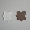 Acrylic DIY Refrigerator Magnet Set with Transparent Magnetic Pieces and Adhesive Backing